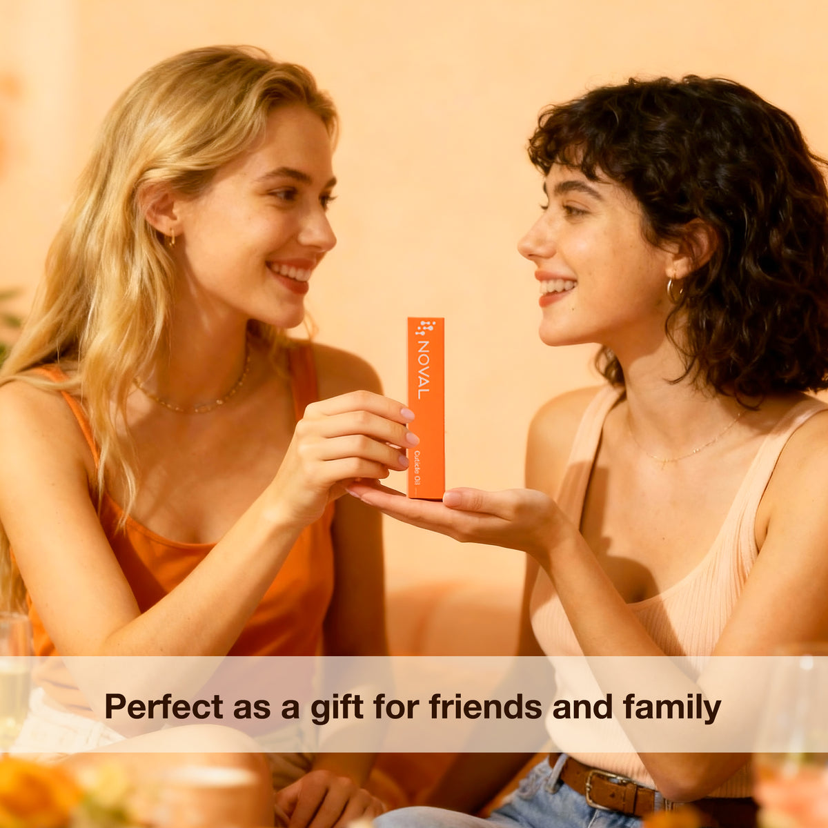 NOVAL Citrus Roll-On Cuticle Oil with Jojoba Oil, 0.34 fl oz