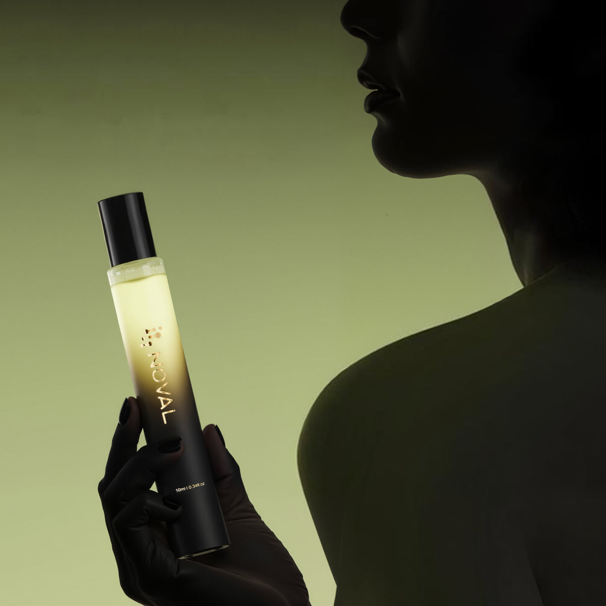 NOVAL Cedarwood Roll-On Cuticle Oil with Jojoba Oil