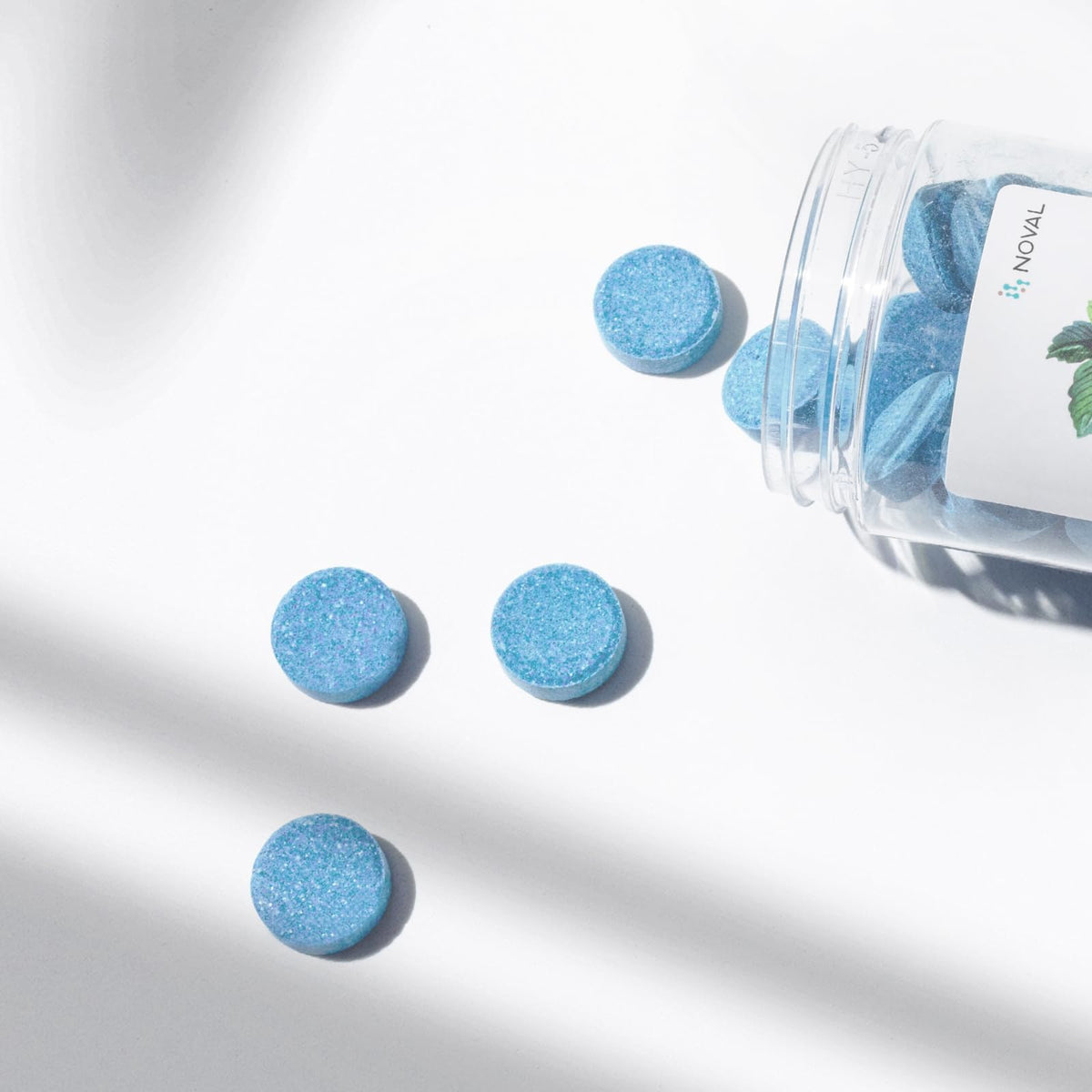 NOVAL blue mint pedicure spa tablets