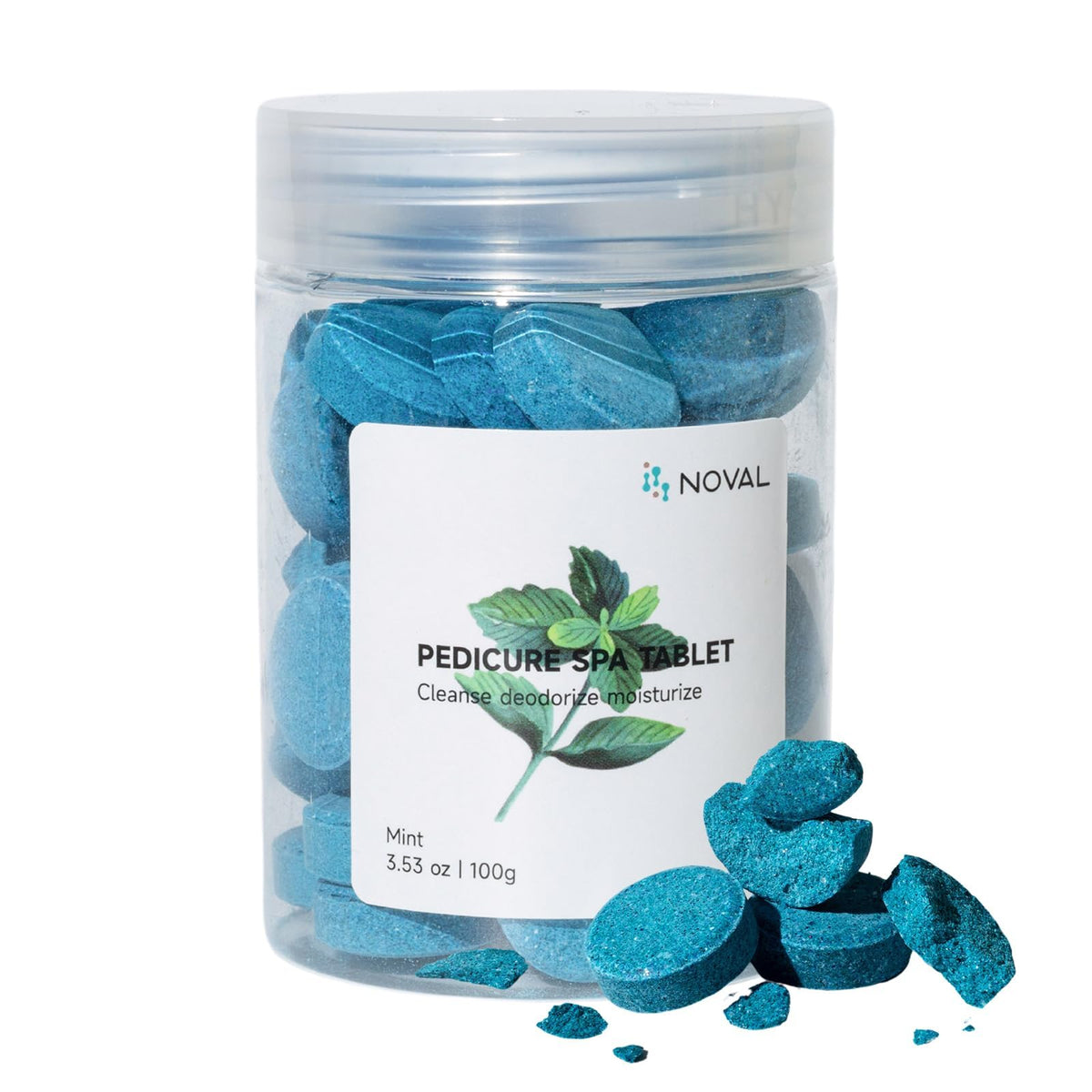 NOVAL mint pedicure spa tablets for pedicure spa use