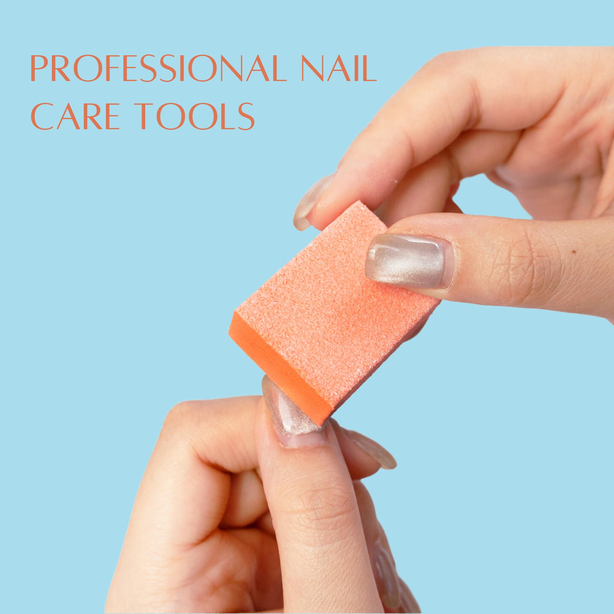 Professional mini nail buffer for nail care