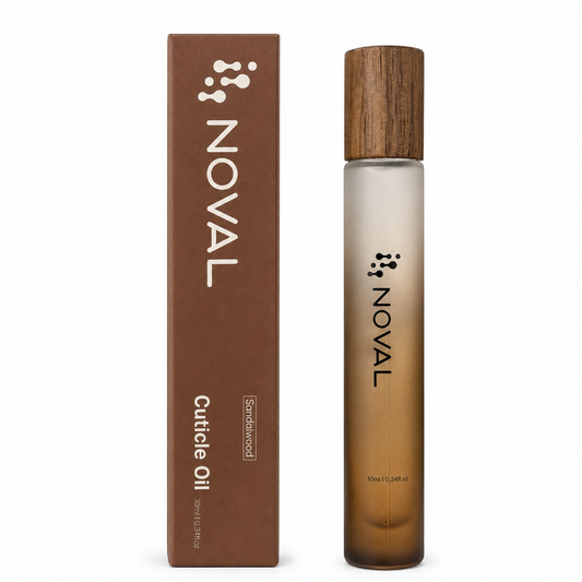 NOVAL Sandalwood Roll-On Cuticle Oil for Men with Jojoba Oil
